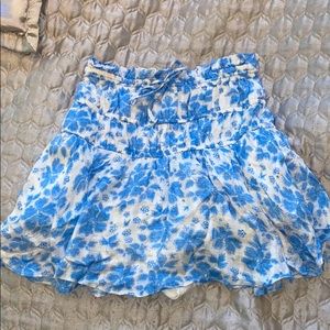 Isabelle’s Cabinet Blue Floral Skirt
